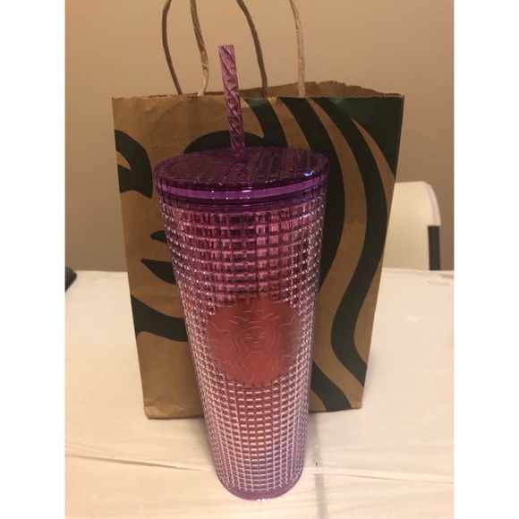 New Starbucks purple studded Venti tumbler